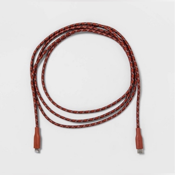 6' Lightning to USB-C Braided Cable - heyday
Rose Pink - Picture 3 of 9